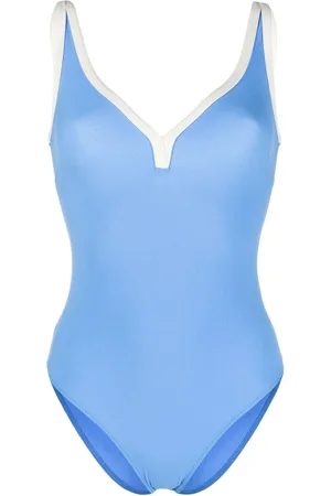 Lisa Marie Fernandez Maria contrast-trim swimsuit