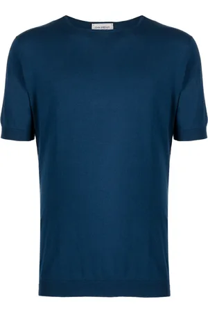 JOHN SMEDLEY Jersey-knit short-sleeve sweatshirt