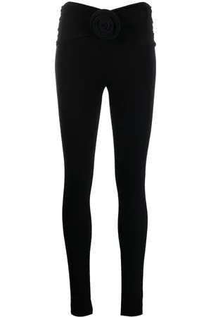 MAGDA BUTRYM Floral-detail leggings