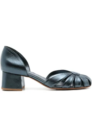 Sarah Chofakian Marjorie 40mm round-toe pumps