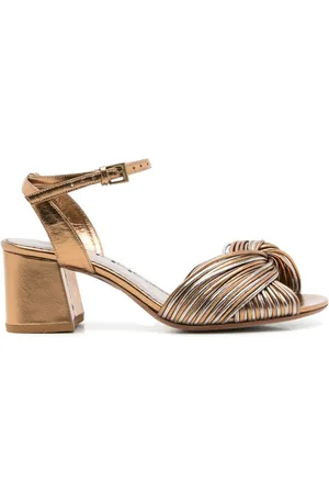 Sarah Chofakian 65mm Colagem leather pumps
