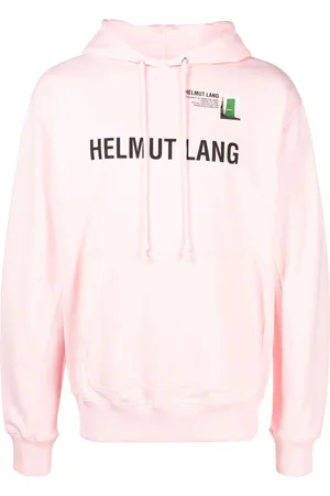 Helmut Lang Logo-print cotton hoodie