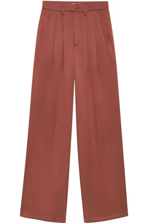 ANINE BING Carrie silk trousers