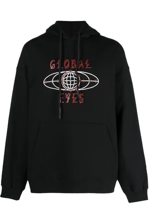 44 Label Group Graphic-print cotton hoodie