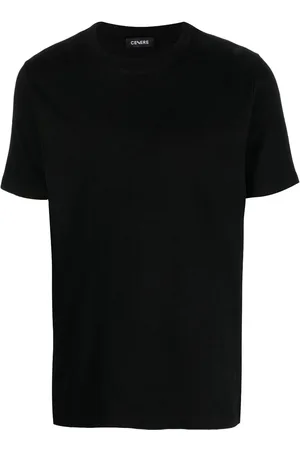 CENERE GB Round-neck cotton T-shirt