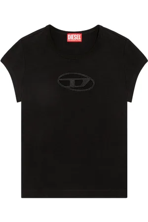 Diesel T-Angie cut-out logo T-shirt