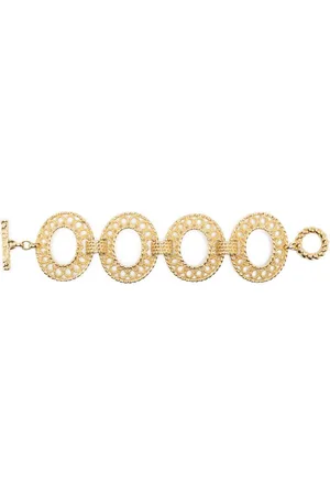 Dior 1990s oval links oversized bracelet