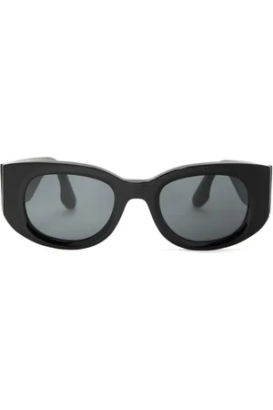 Victoria Beckham Tinted-lenses oval-frame sunglasses