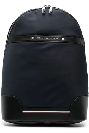 Tommy Hilfiger Central Repreve logo-lettering backpack