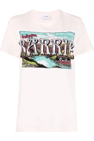 Barrie Graphic-print cotton T-shirt