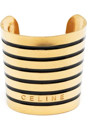 Céline 2000s enamel detailing cuff
