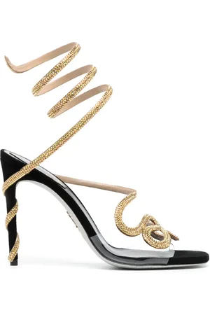RENE CAOVILLA Cleo 90mm rhinestone-embellished sandals