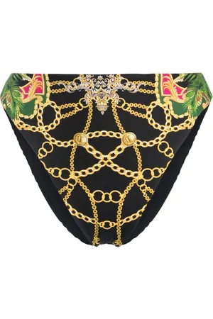 Camilla Jealousy And Jewels baroque-print bikini bottoms