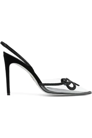 RENE CAOVILLA 90mm rhinestone-embellished pumps
