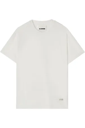 Jil Sander Logo-plaque cotton T-shirt