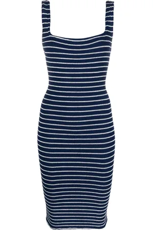 Hunza G Striped tank dress
