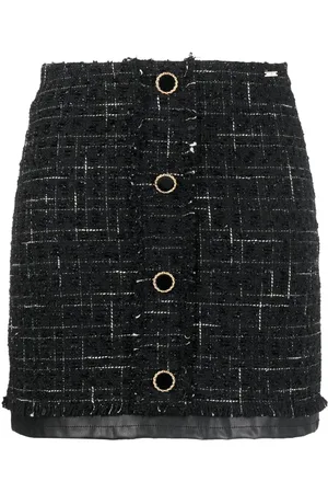 Liu Jo High-waisted layered-design skirt