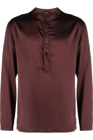 Tom Ford Henley silk pyjama top