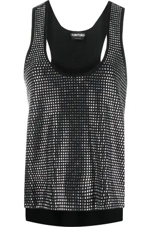 Tom Ford Square mirrored vest top
