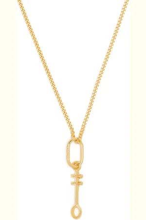 CAPSULE ELEVEN Nefer charm-detail necklace