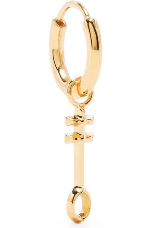 CAPSULE ELEVEN Nefer-symbol hoop earring