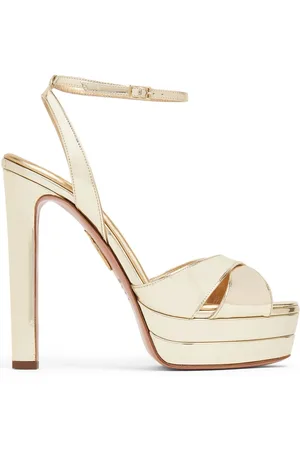 Aquazzura Divine Plateau 130mm platform sandals