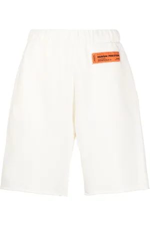Heron Preston Elasticated knee-length shorts