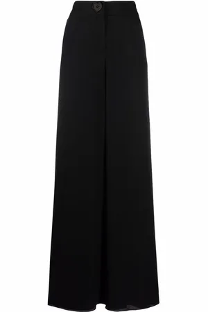 Moschino High-waisted flared trousers