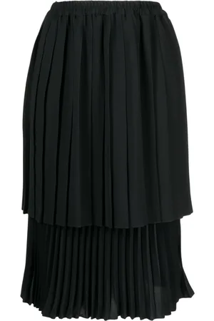 Maison Margiela Knee-length pleated skirt