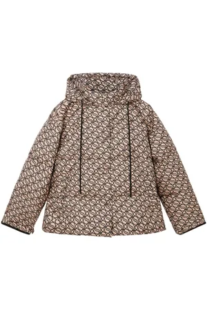 Stella McCartney S-Wave hooded puffer jacket