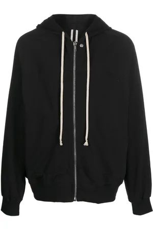 Rick Owens Zip-up cotton hoodie