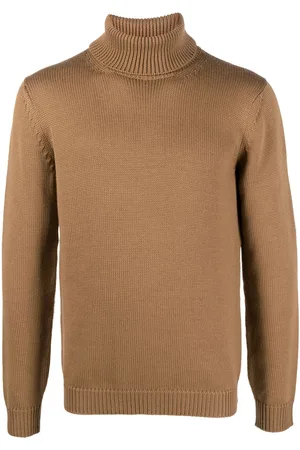 Nuur High-neck merino wool knit jumper