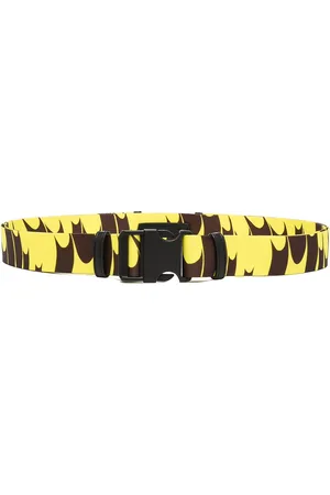 Stella McCartney Abstract-print buckle belt