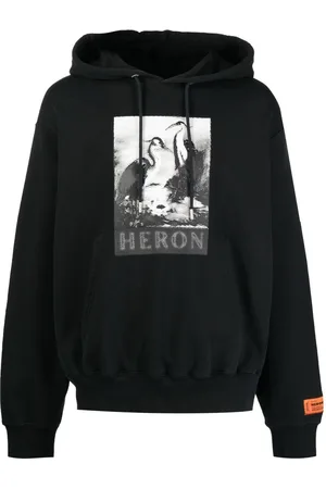 Heron Preston Halftone Heron print hoodie