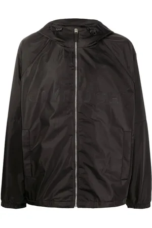 Givenchy Logo zip-up hoodie