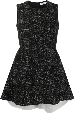 Dior 2010 woven flared mini-dress