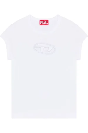Diesel T-Angie cut-out logo T-shirt