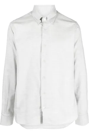 FEDELI Long-sleeve cotton-blend shirt