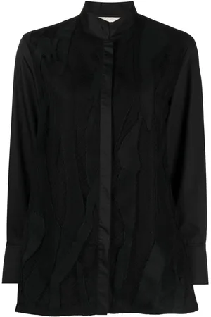 SHIATZY CHEN Lace-detailing long-sleeve shirt