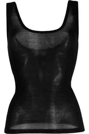 Nanushka Fine-knit merino tank top