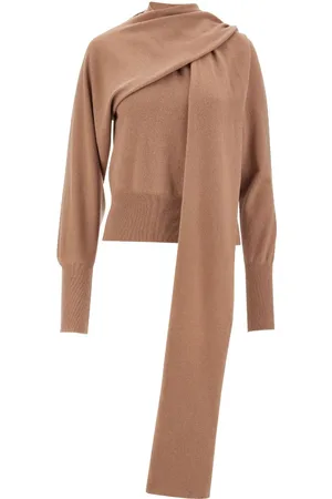 Salvatore Ferragamo Cashmere scarf jumper