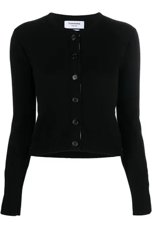 Thom Browne Cashmere crew neck cardigan
