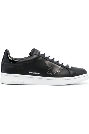 Dsquared2 Boxer leather low-top sneakers