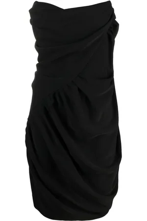 Vivienne Westwood Draped corset-bodice dress