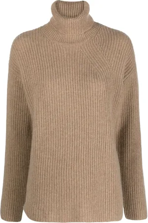 P.A.R.O.S.H. Ribbed-knit cashmere rollneck jumper