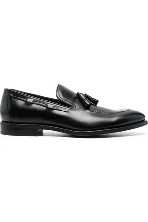 HENDERSON BARACCO Tassel-detail leather loafers
