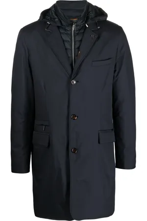 MOORER Redon single-breasted padded coat