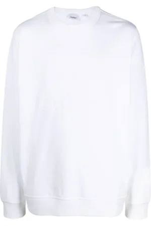 Burberry Flocked-logo cotton sweatshirt