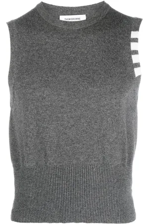 Thom Browne Stripe-detail knit vest