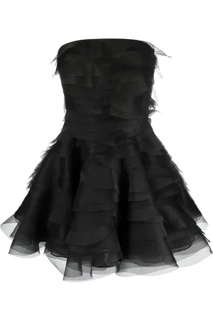 Ana Radu Ruffled organza minidress